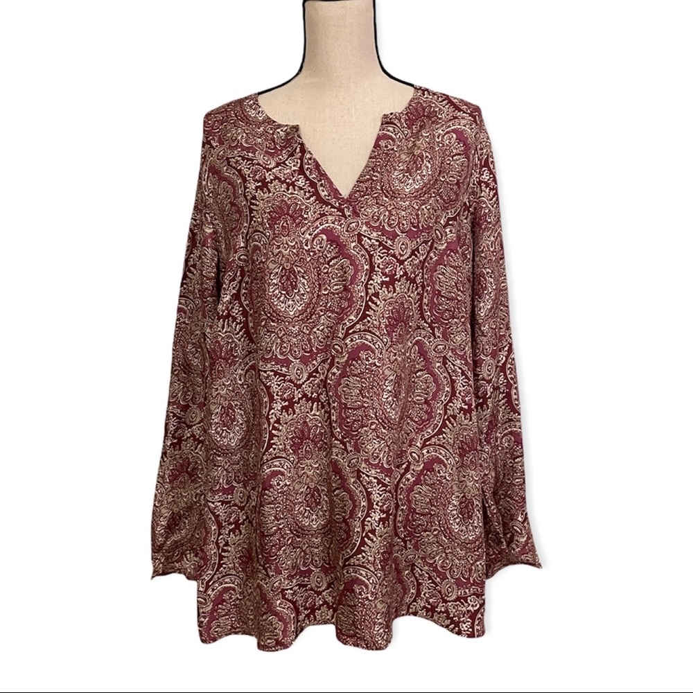 Lane Bryant Silk Top